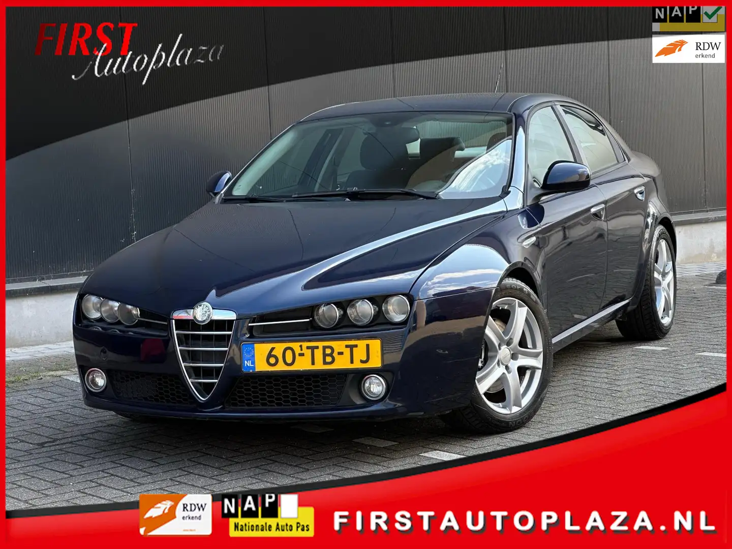 Alfa Romeo 159 1.9 JTS Distinctive CRUISE/6-BAK/AIRCO | NETTE AUT Modrá - 1