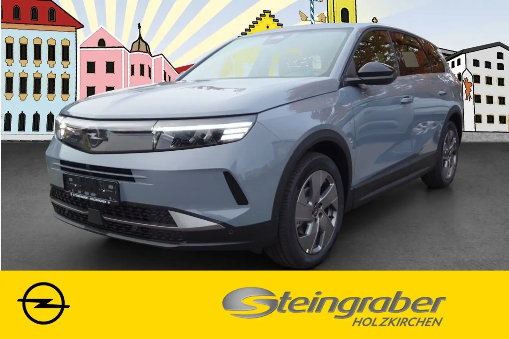 Opel Grandland 1.2 DI Hybrid 48 V Automatik Edition Grau - 1