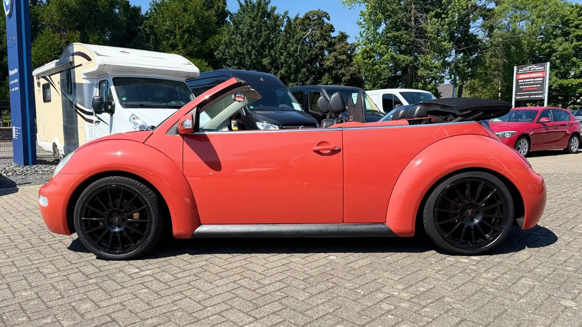 Volkswagen New Beetle Cabriolet 1.6 Highline SITZHEIZUNG Orange - 2