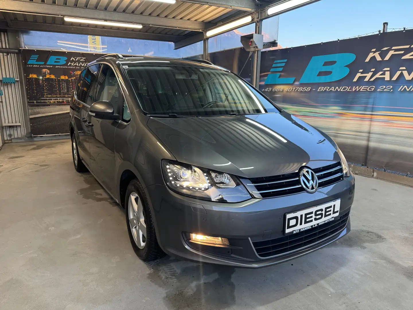 Volkswagen Sharan Comfortline BMT Grau - 1