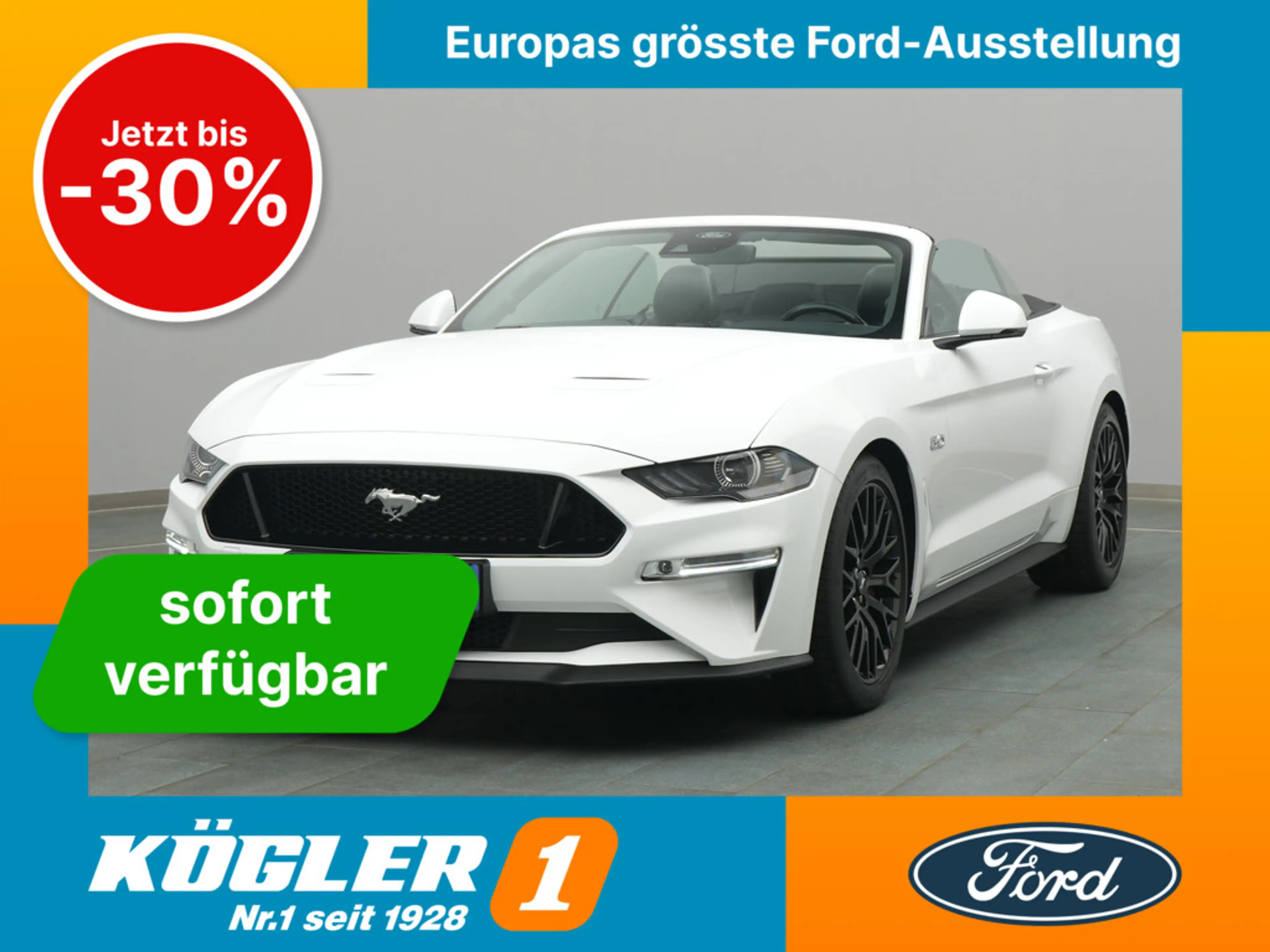 Ford Mustang GT Cabrio V8 450PS Aut./Premium-P2/Navi