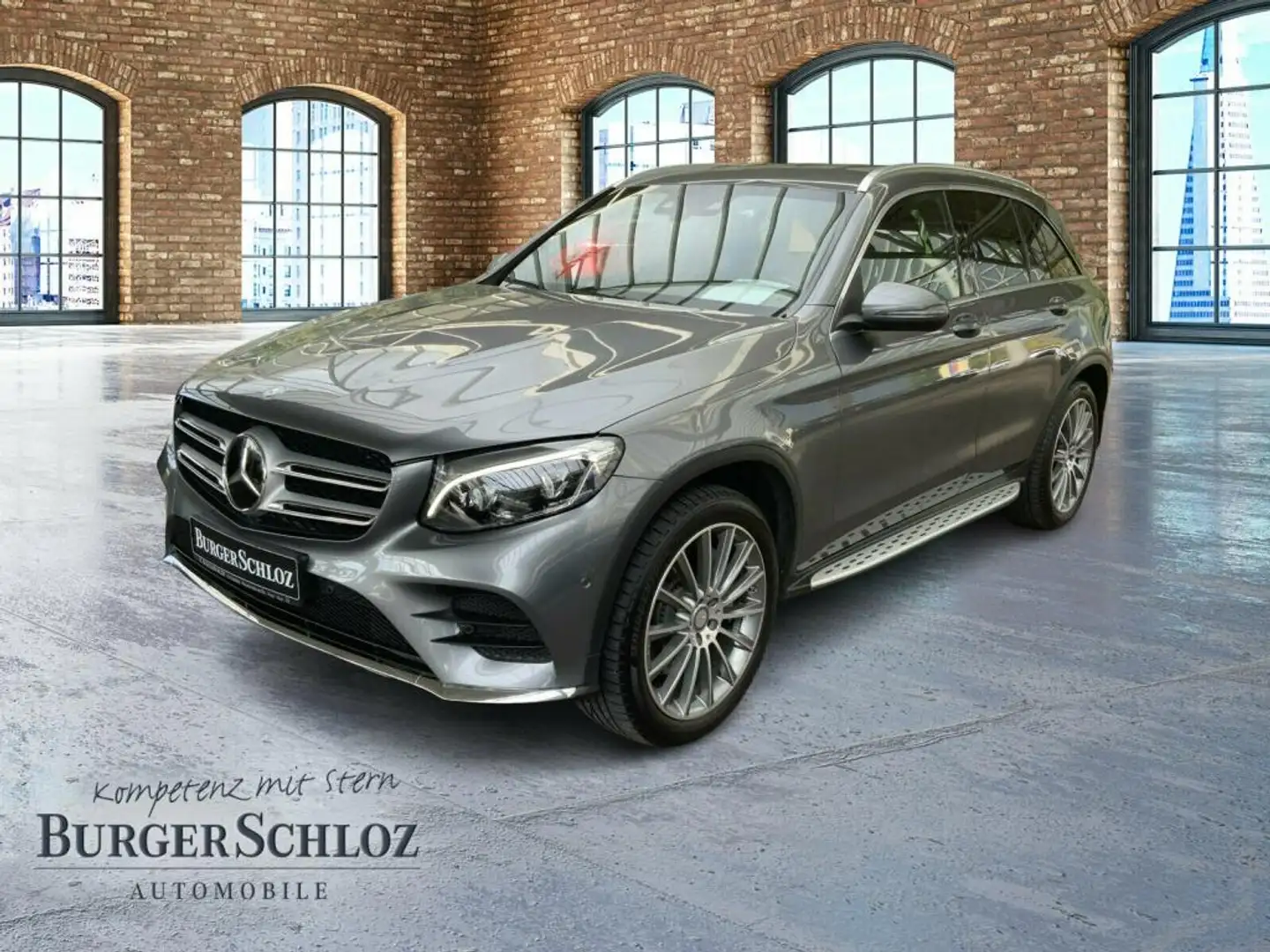 Mercedes-Benz GLC 250 4M AMG AkustikGlas Navi ACC PDC SHZ LED Grau - 1