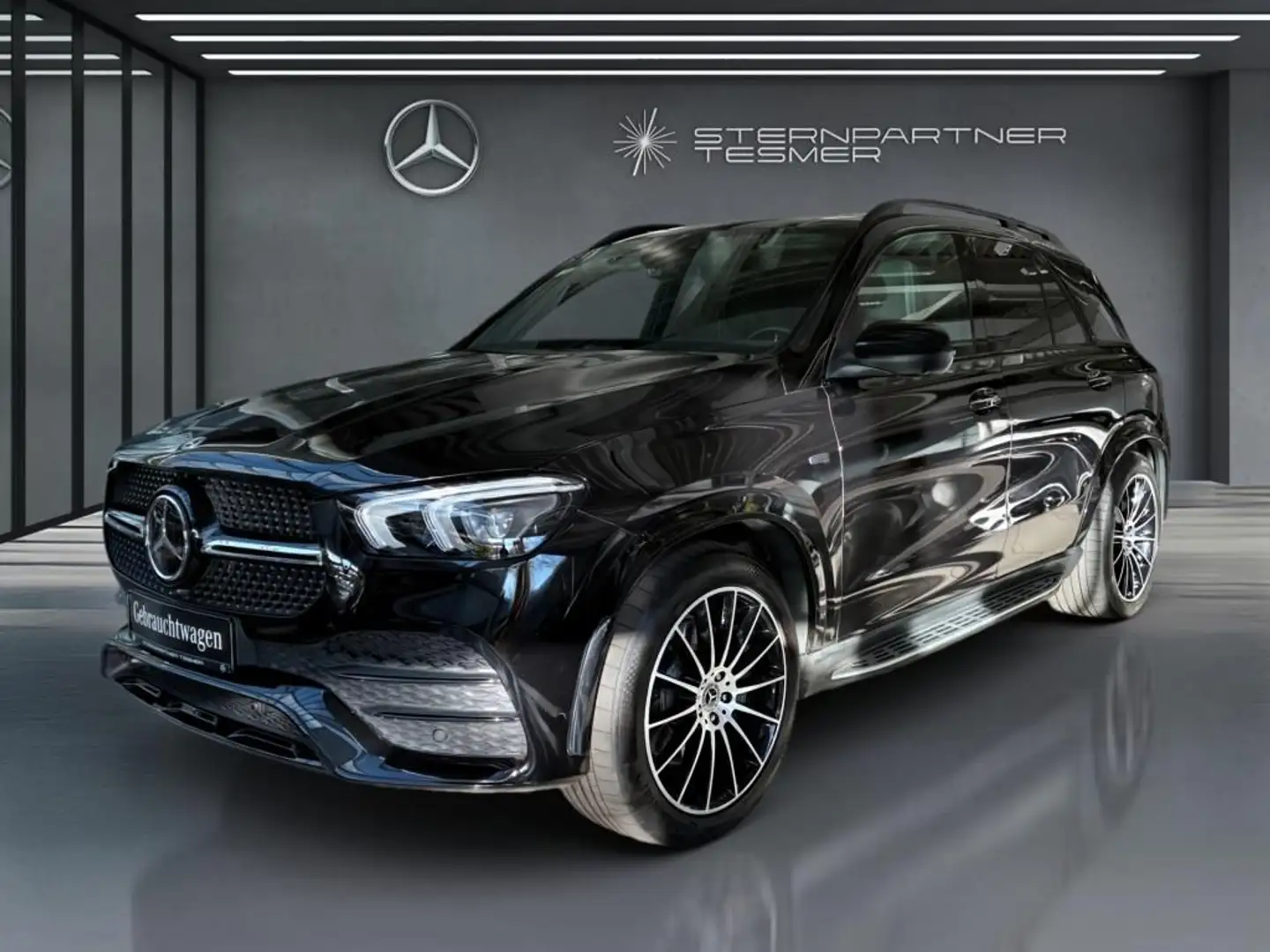 Mercedes-Benz GLE 350 de 4M +AMG+Night+Memory+MBUX+PANO+KAMERA Noir - 1