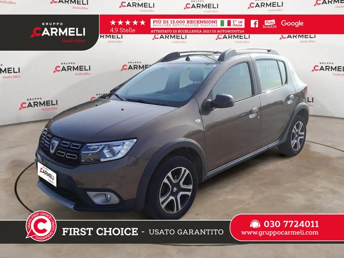 Dacia Sandero Stepway 1.0 tce 15th Anniversary Eco-g 100cv Brown - 1