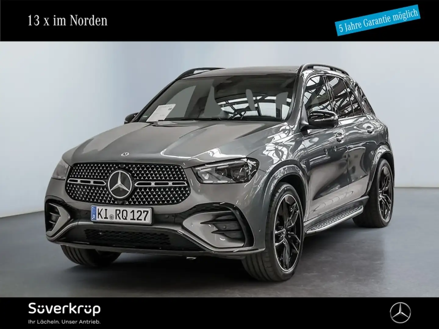 Mercedes-Benz GLE 350 de 4M mit EQ Hybrid Technologie AMG BURM Grau - 1
