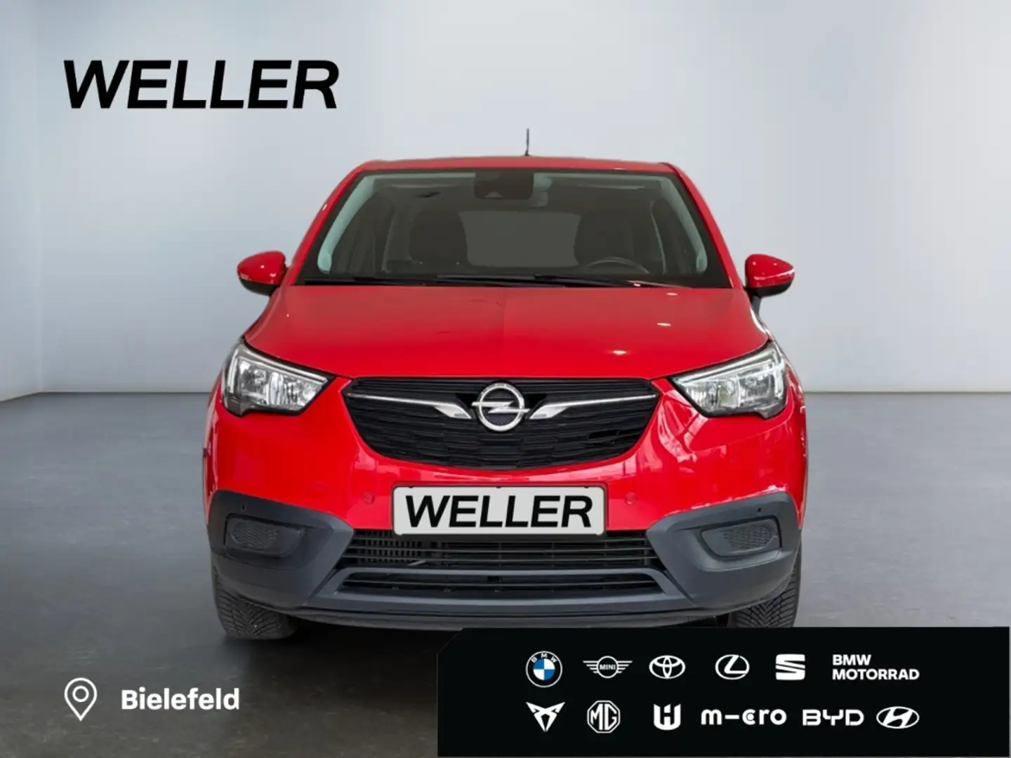 Opel Crossland X 1.2 Edition *CarPlay*PDC*SHZ*Tempo* Rot - 2