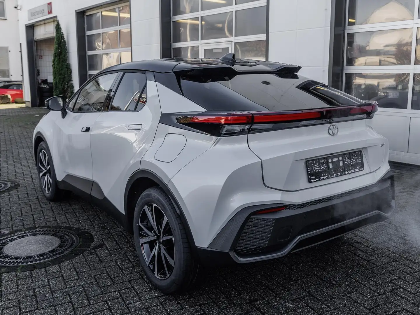 Toyota C-HR 2.0 HYBRID BLACK & WHITE SHZ PDC KLIMA Blanc - 2