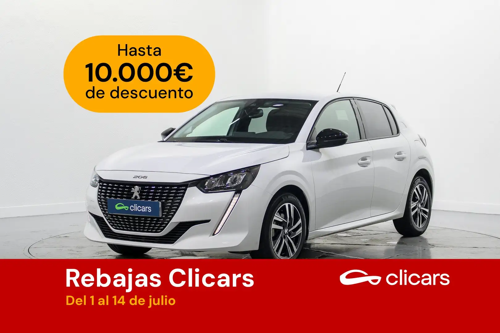 Peugeot 208 1.2 Puretech S&S Allure 100 Blanco - 1