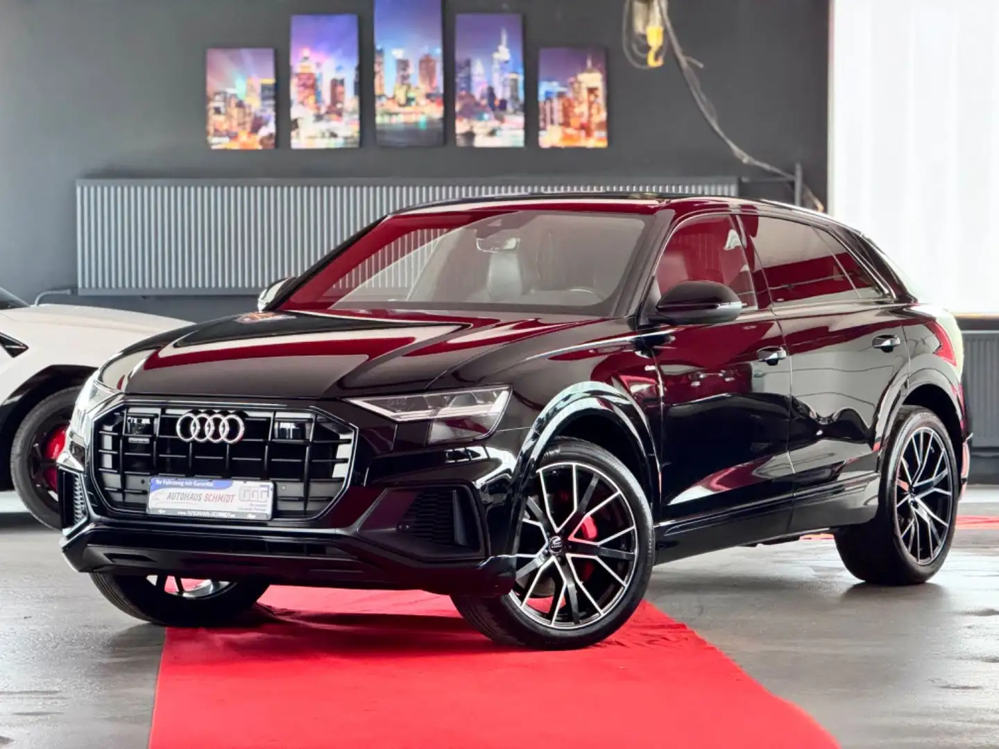 Audi Q8 50TDI 3x S Line ACC Raute Luft 22Zoll Keyles Noir - 1