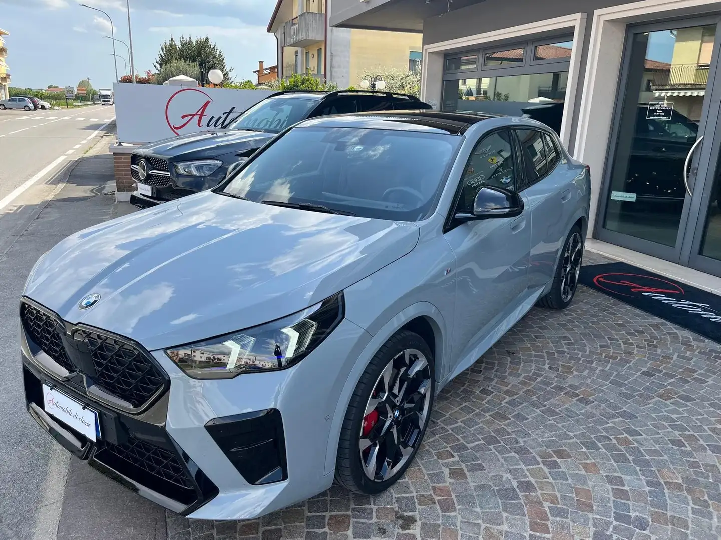 BMW X2 sdrive 18d MSport auto-UFFICIALE-NAZIONALE! Šedá - 1
