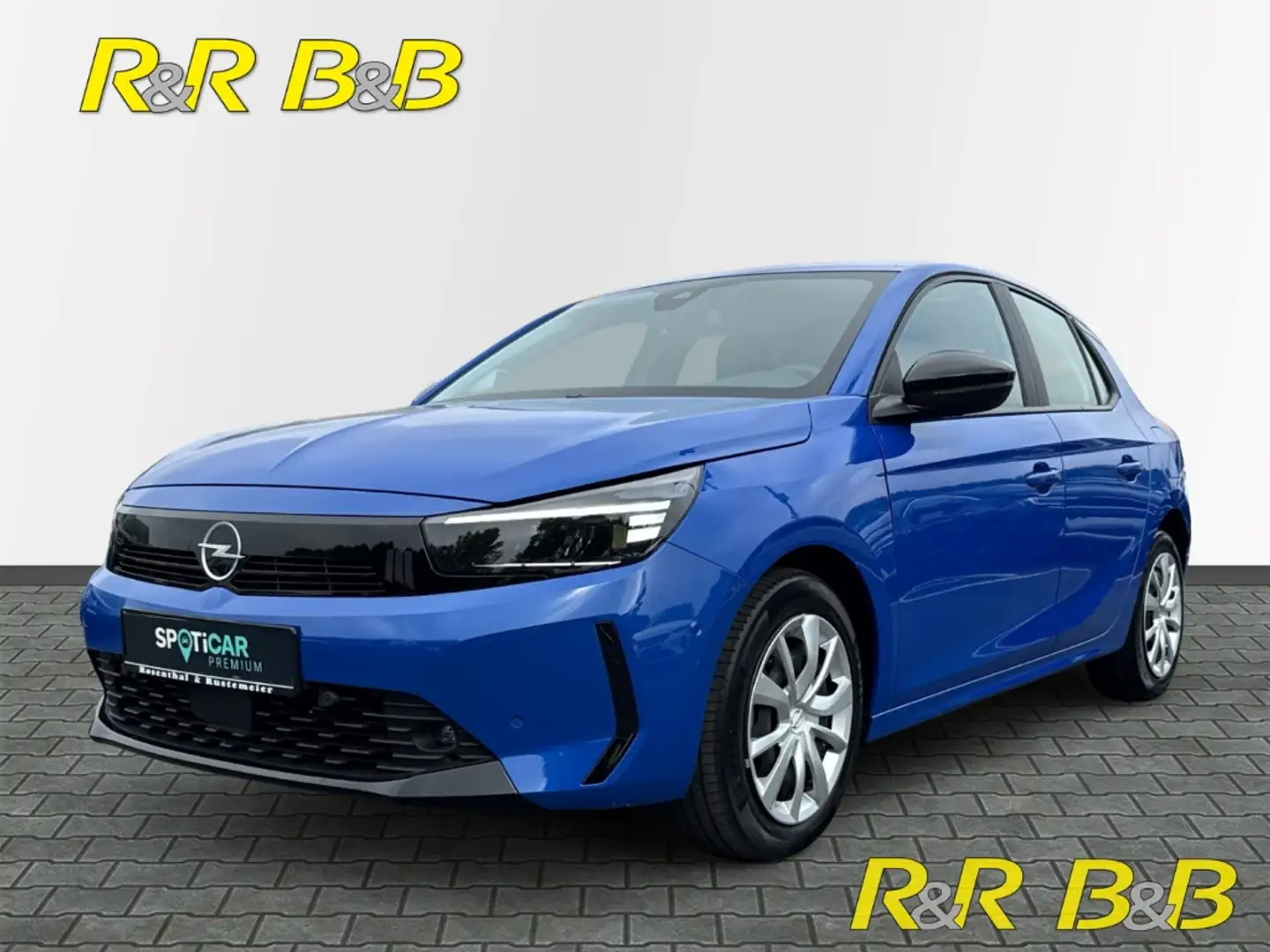 Opel Corsa Basis EU6e F Edition 1.2 Turbo SHZ+CARPLAY+DAB+KAM Blau - 1