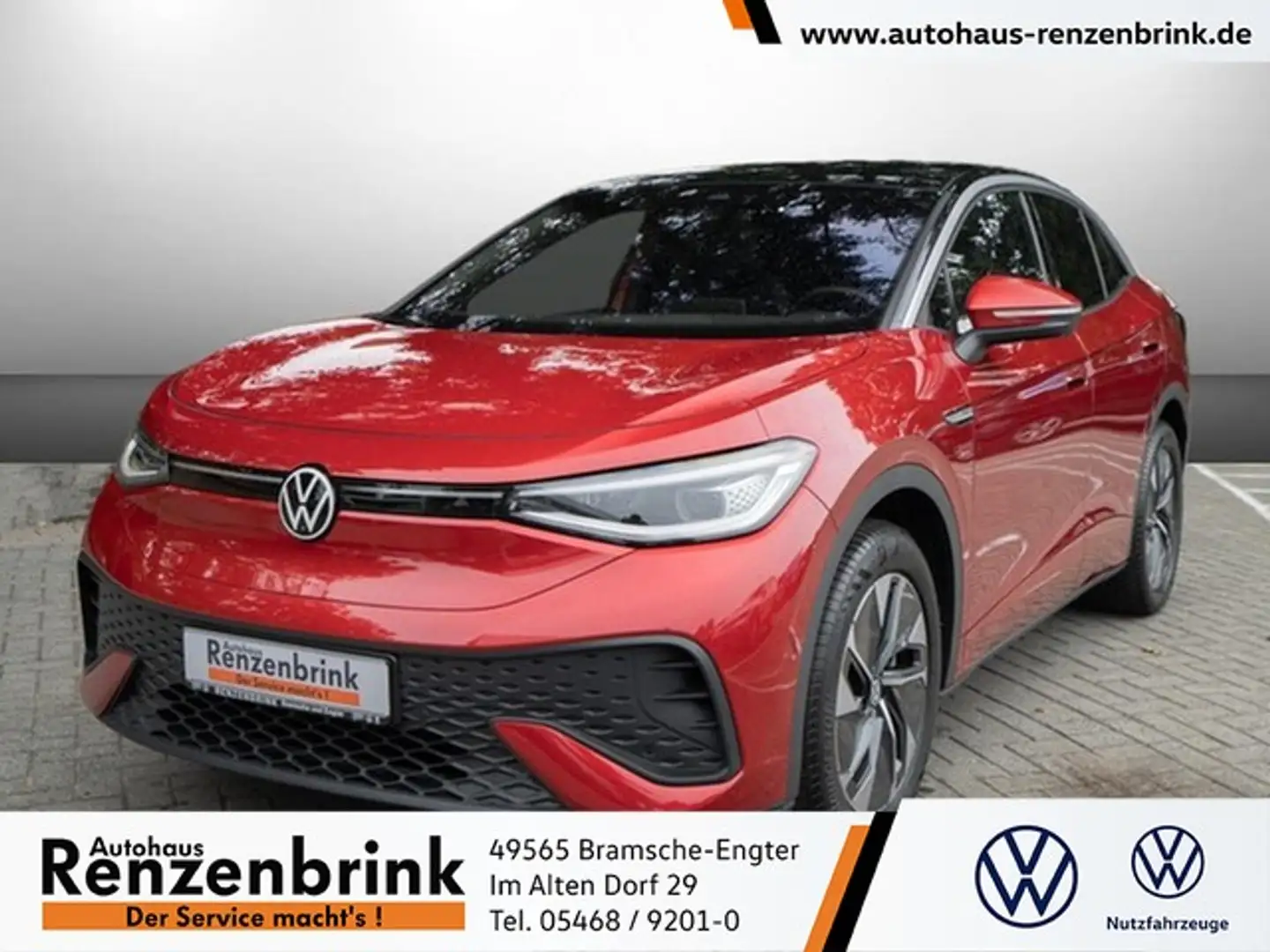 Volkswagen ID.5 Pro 77 KWh 360° AR-HUD AHK Matrix Panorama Dach Roşu - 1