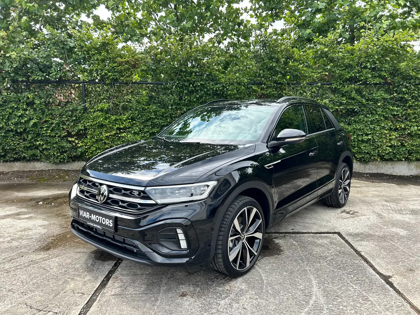 Volkswagen T-Roc T-Roc 1.5 TSI DSG R-Line-TREKHAAK-ACC Zwart - 1