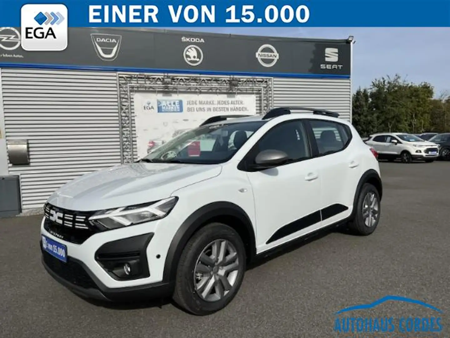 Dacia Sandero STEPWAY 1.0 TCE 100 LPG EXPRESSION SMART-LINK*R-CA Weiß - 1