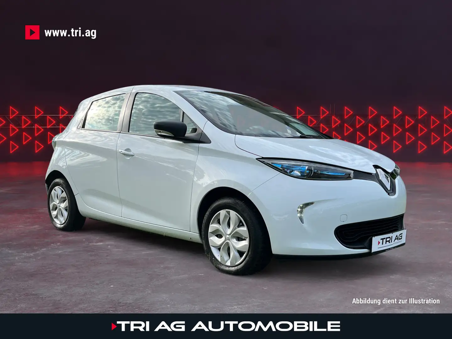 Renault ZOE Zoe Life Z.E. 40 zzgl. Batteriemiete GRA PDC Nav Bianco - 1