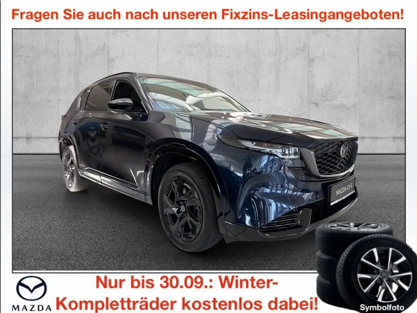 Mazda CX-5 e-Skyactiv G141 MHEV AWD Homura Aut. Blau - 1