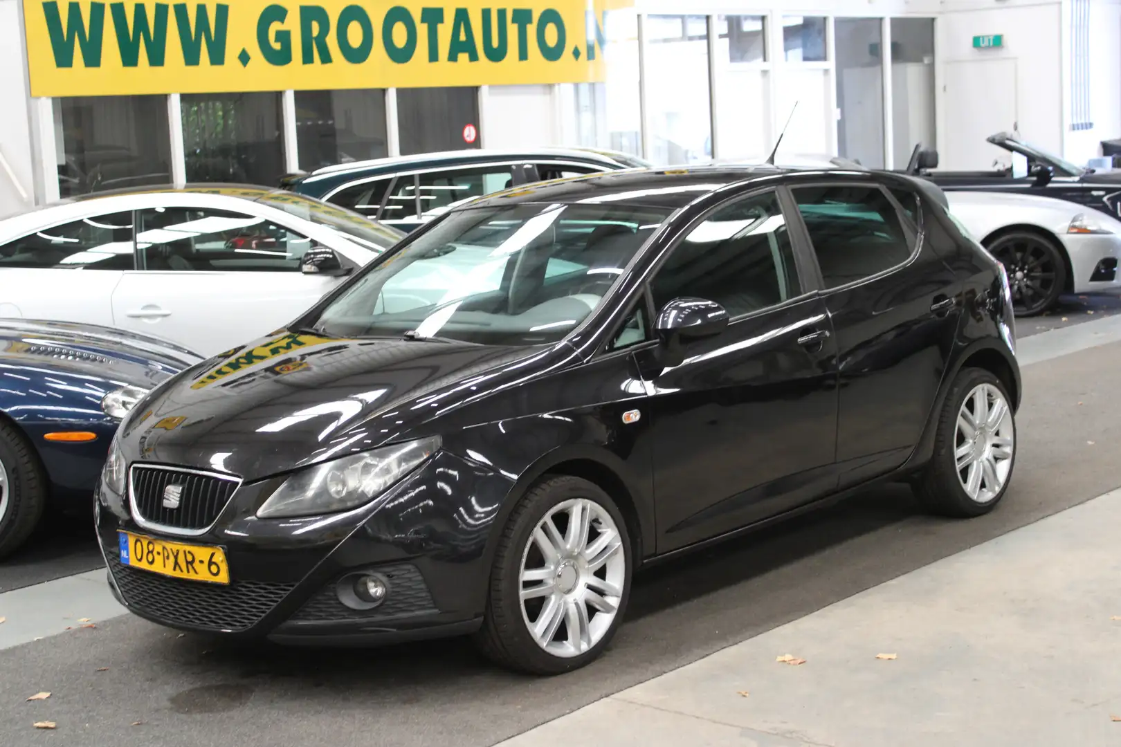 SEAT Ibiza 1.2 TDI Style Ecomotive Airco, Cruise Control, Stu Zwart - 1