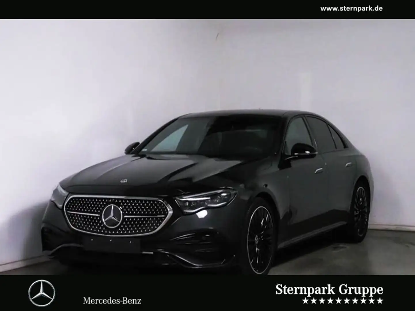 Mercedes-Benz E 220 E 220 d AMG Pano+HYPER+Distro+Memo+Night+360°+ Gris - 1