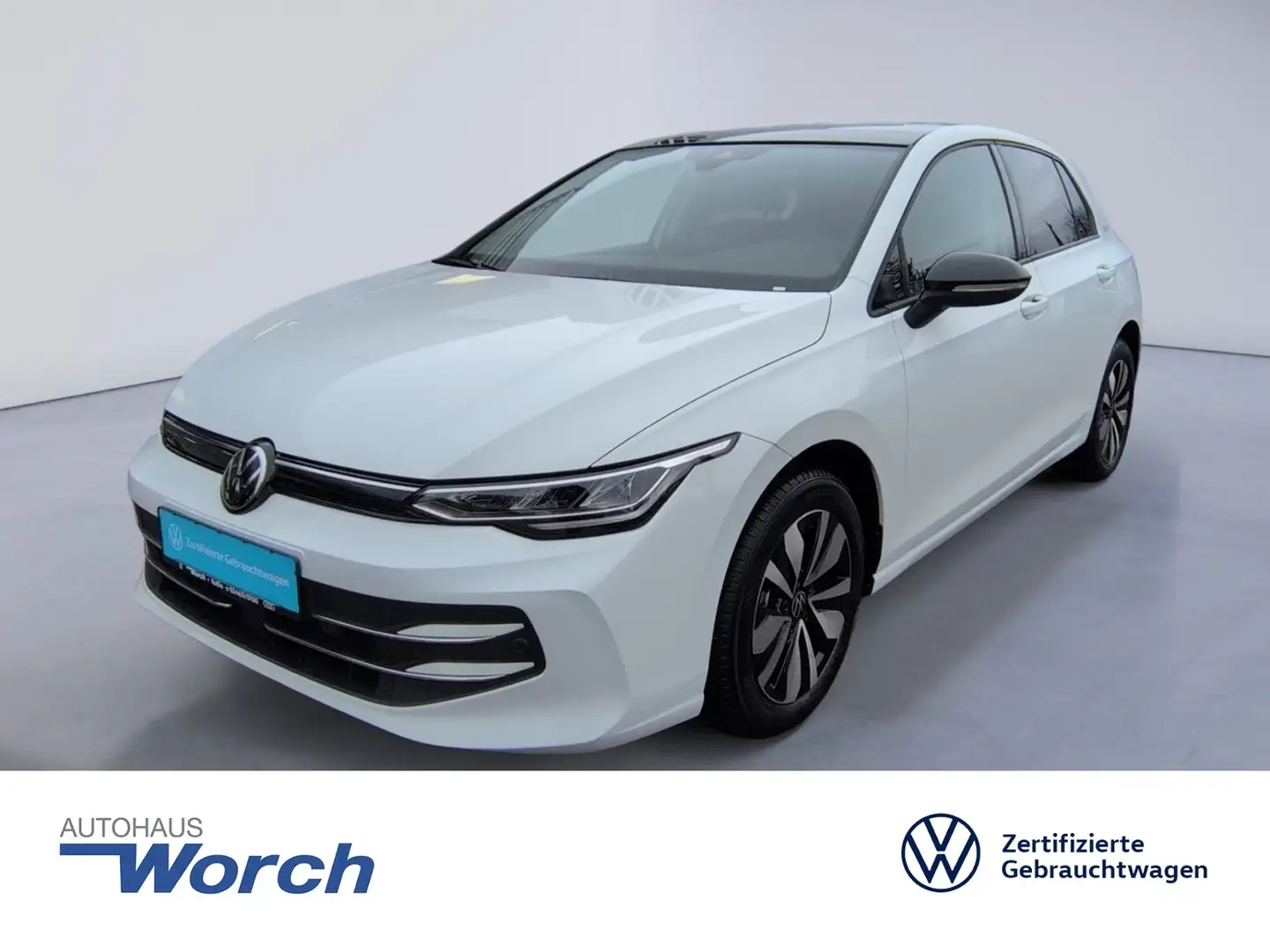 Volkswagen Golf VIII 1.5 eTSI DSG Goal LED+PANO+AHK Weiß - 1