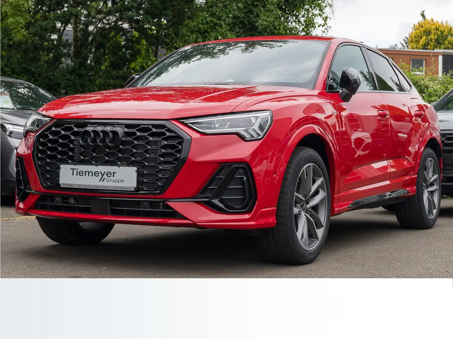 Audi Q3 35 TDI 2x S LINE LM19 OPTIK-PKT SPO Rouge - 2