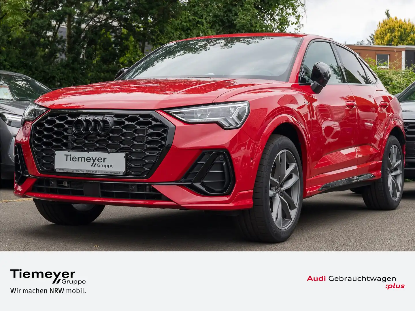 Audi Q3 35 TDI 2x S LINE LM19 OPTIK-PKT SPO Rouge - 1