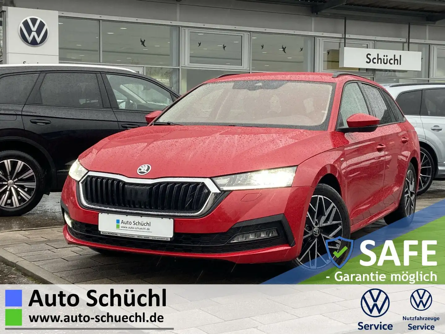 Skoda Octavia Combi 1.5 TSI DSG CLEVER 17"+NAVI-COLUMB Rot - 1