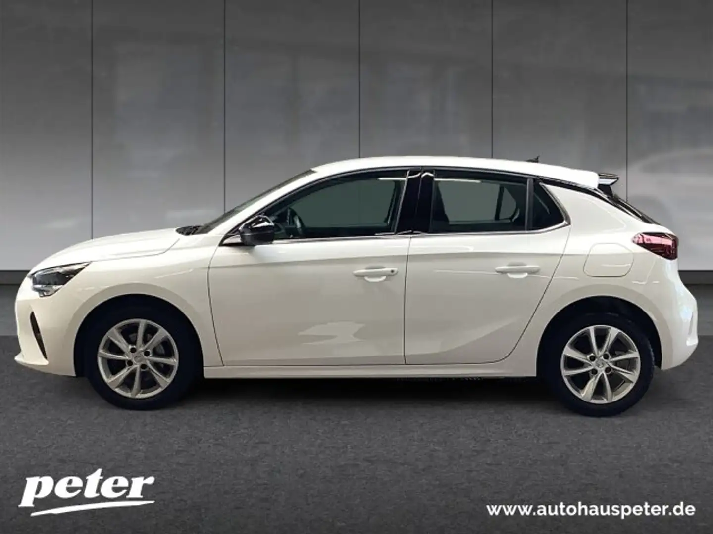 Opel Corsa Corsa F 1.2 Turbo Elegance Klimaautomatik Sitzheizung Allwetter 100PS Blanc - 2