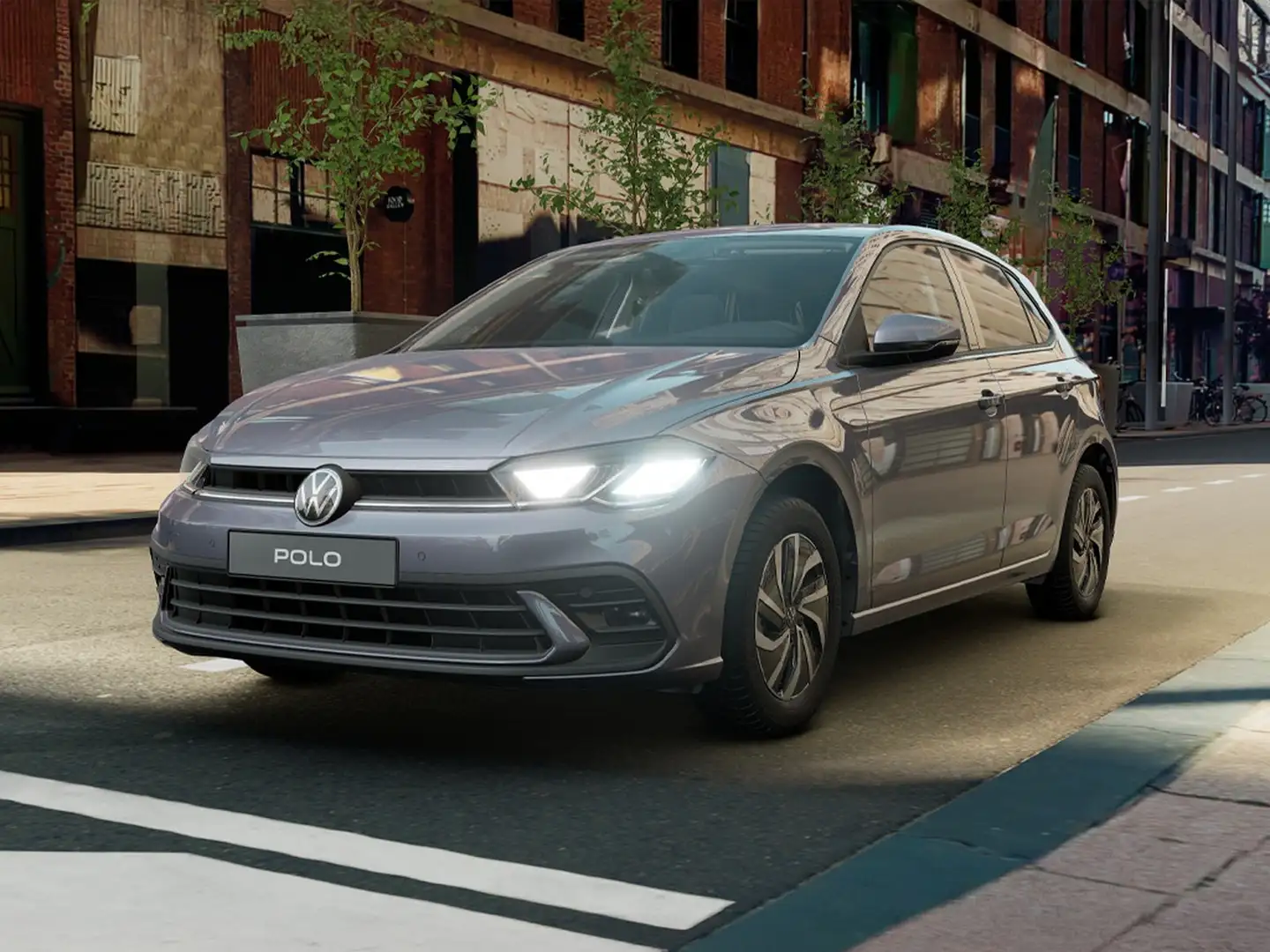Volkswagen Polo 1.0 evo edition plus 80cv Grijs - 1