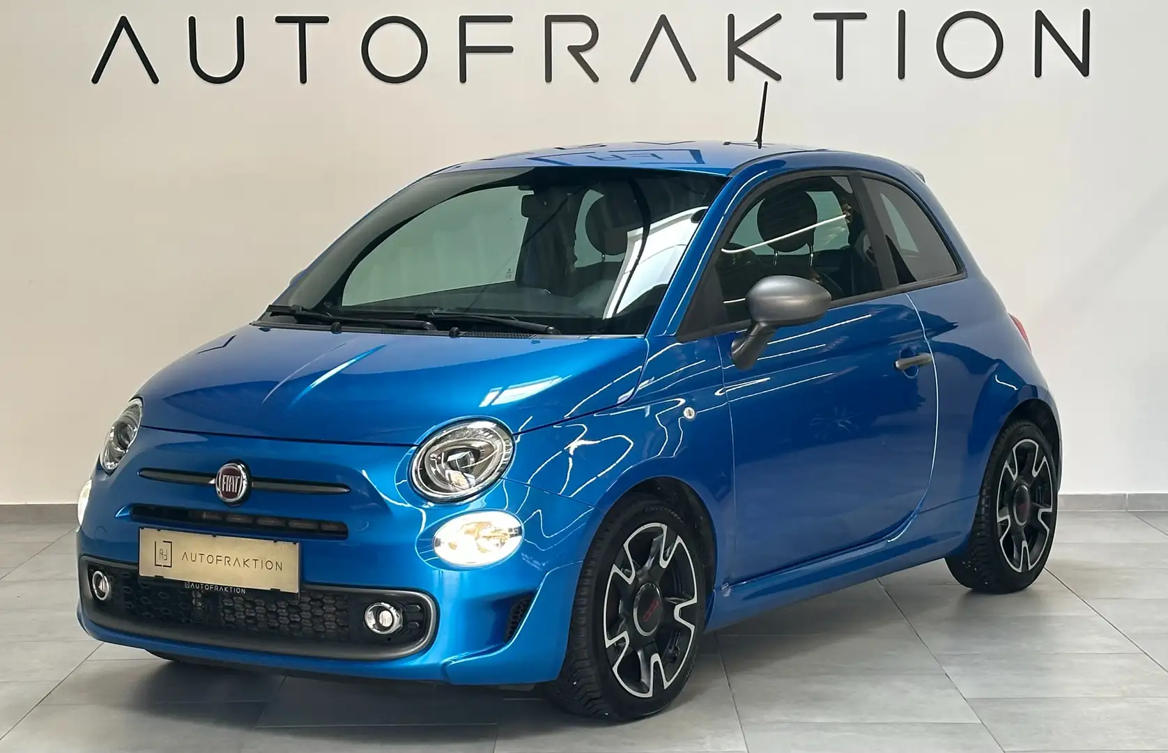 Fiat 500 1,2 69 500S Edition Blau - 1