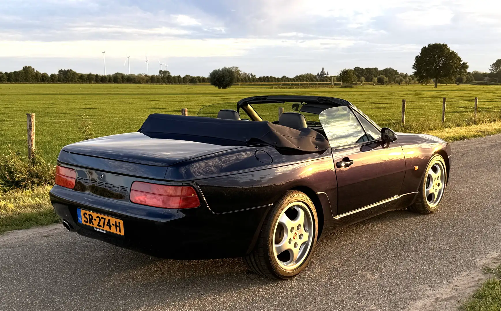 Porsche 968 Cabriolet Blau - 2