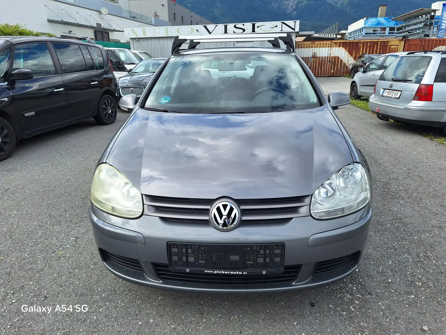 Volkswagen Golf Rabbit 1,4 1.Hand voll checkheft Grijs - 1