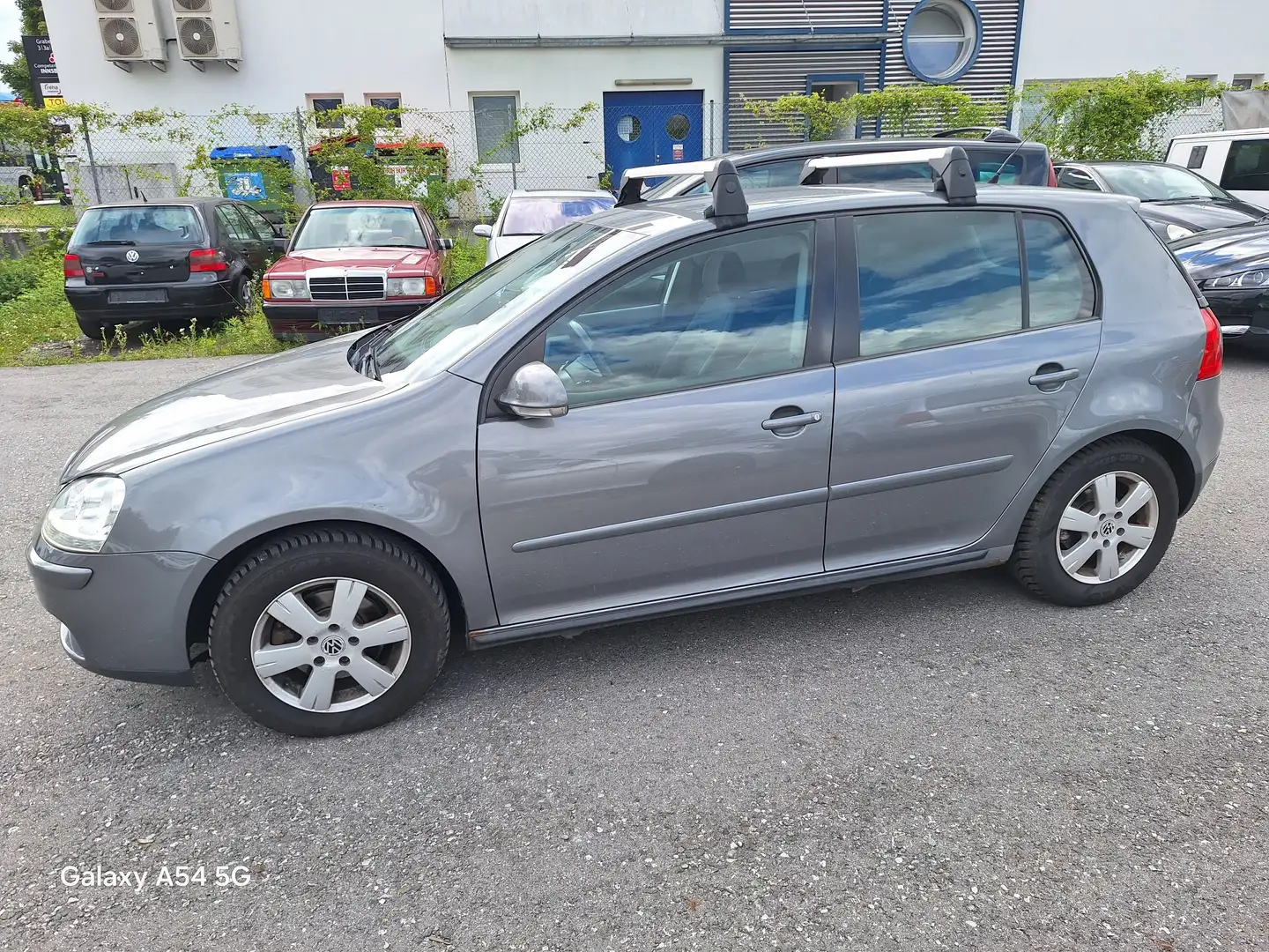 Volkswagen Golf Rabbit 1,4 1.Hand voll checkheft Grijs - 2