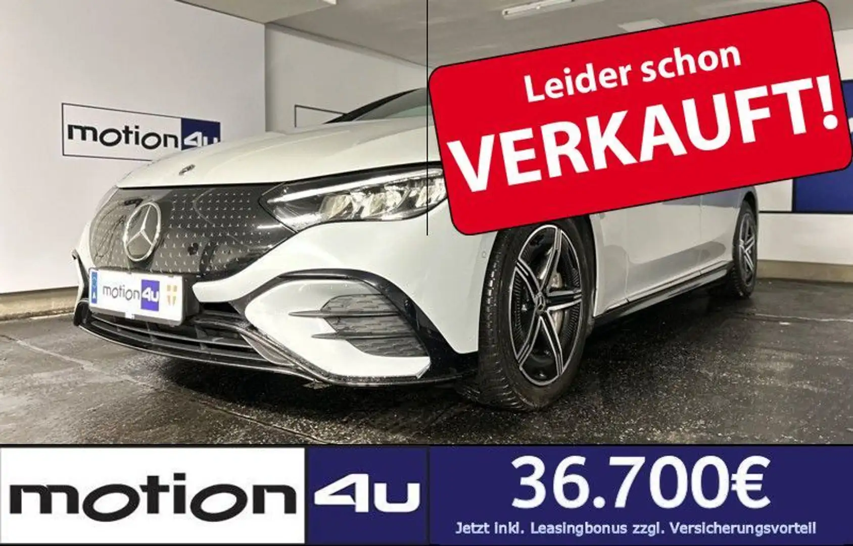 Mercedes-Benz EQE 300 89kWh AMG ADVANCED NIGHT-PAKET LUFTFAHRWERK BURME Grau - 1