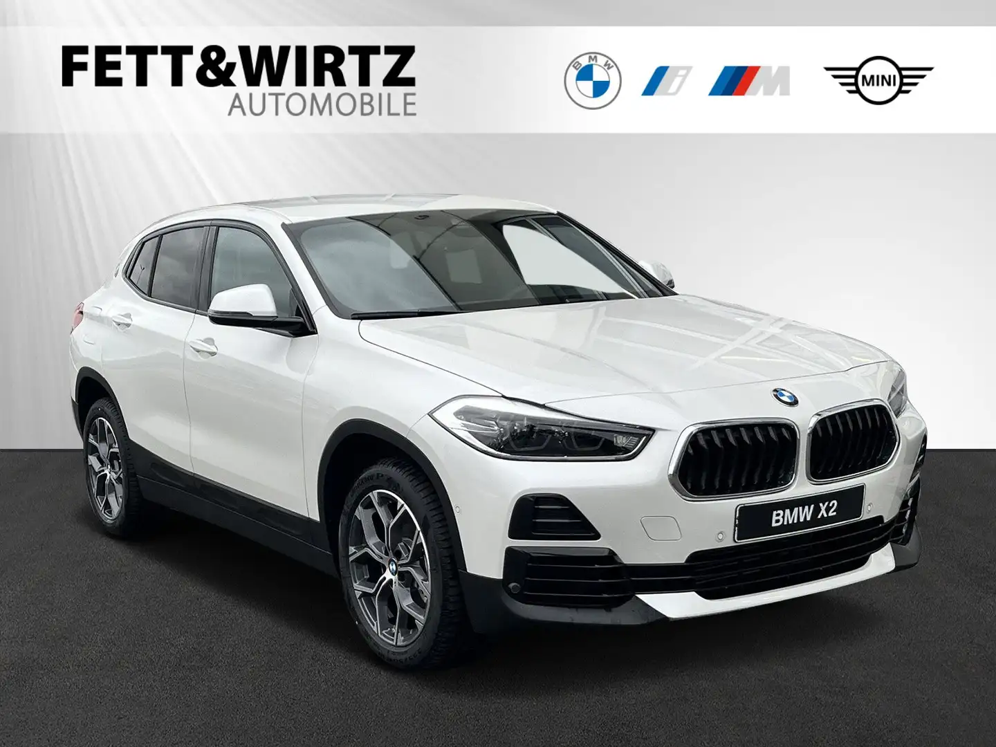BMW X2 sDrive18d Aut.|18"LM|Kamera|Sports.|Navi|PA Weiß - 1