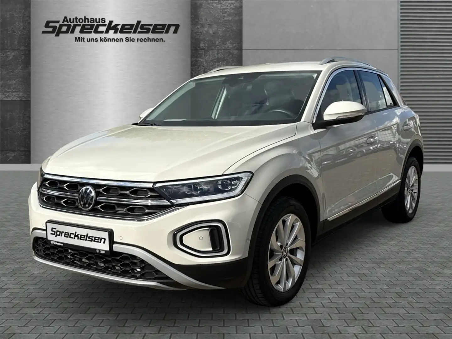 Volkswagen T-Roc 1.5 TSI Style++Aut.++LED++Rückfahrkamera++ Klima Gris - 1