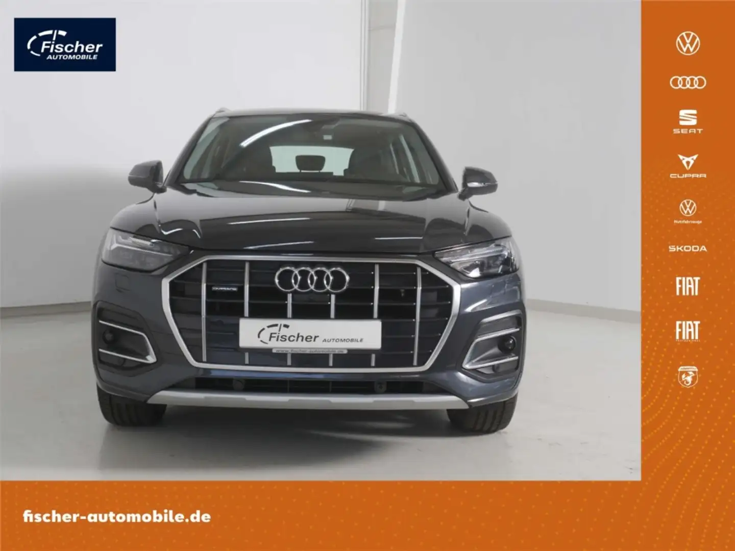 Audi Q5 40 TDI quattro advanced AHK/Matrix/RFK/19'' Grau - 1