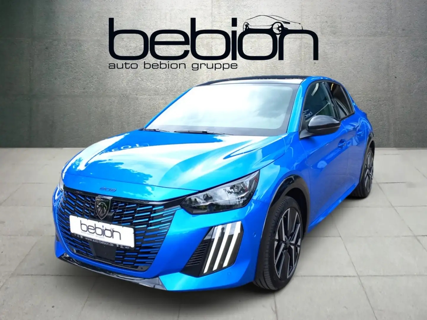 Peugeot 208 e- Elektromotor 156 (e-) e- GT+ ACC Navi Bleu - 1