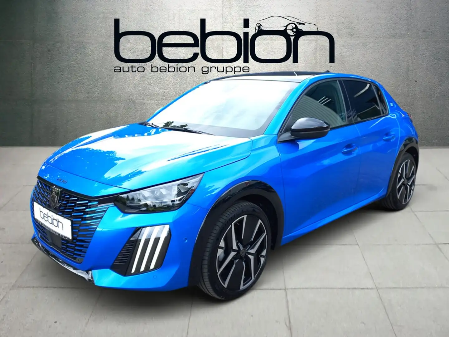 Peugeot 208 e- Elektromotor 156 (e-) e- GT+ ACC Navi Bleu - 2