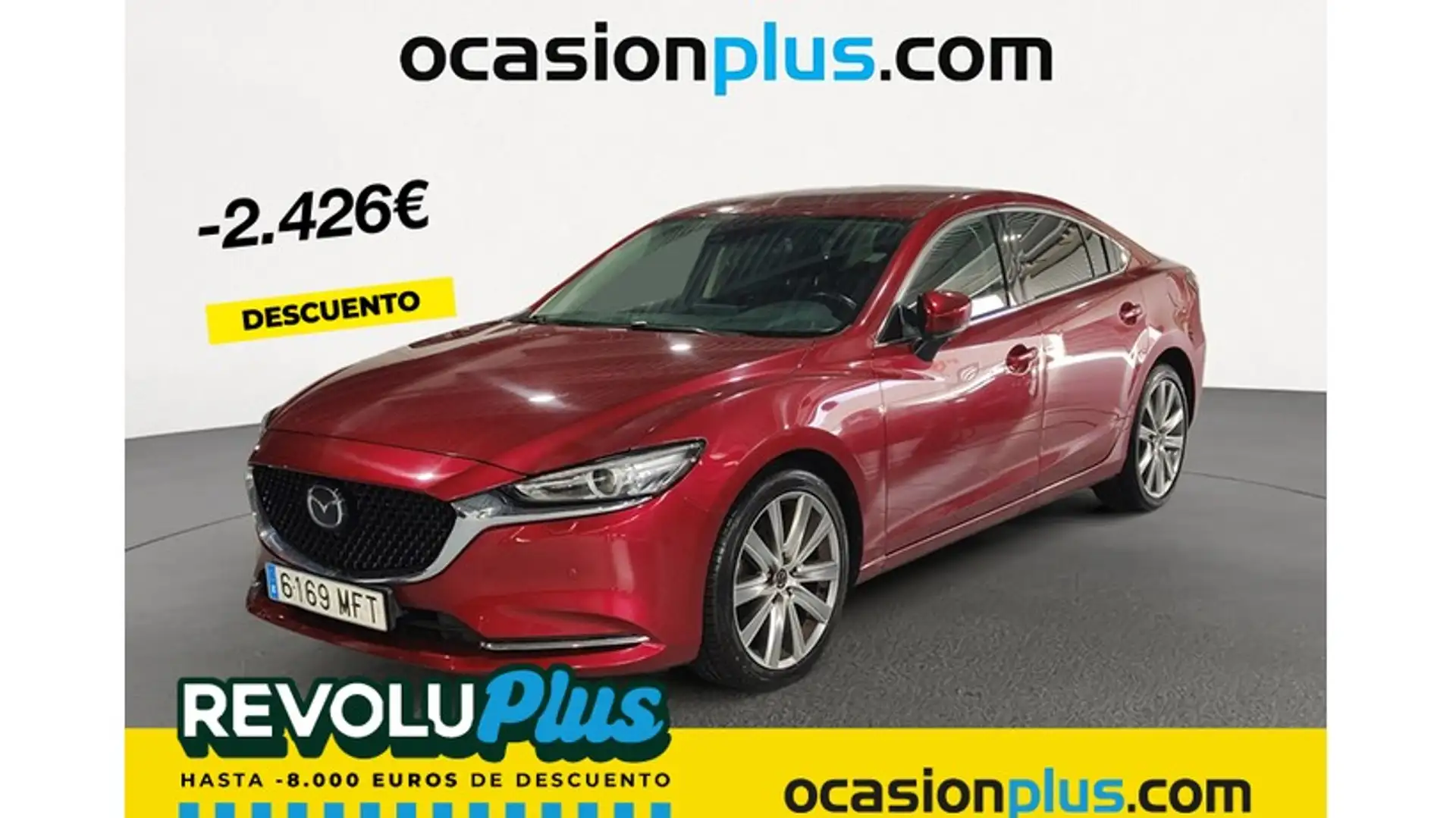 Mazda 6 2.0 Skyactiv-G Exclusive-Line 165 Rouge - 1