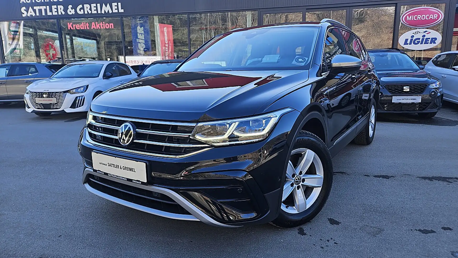 Volkswagen Tiguan Allspace Tiguan 2,0 TDI SCR DSG 4Motion Allspace Ellegance Schwarz - 1