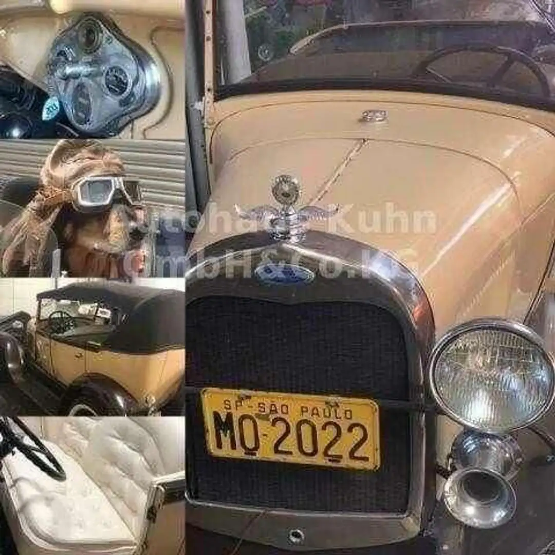 Ford Modell A PHEATON H-KZ Vollrestauration CABRIO Bej - 1