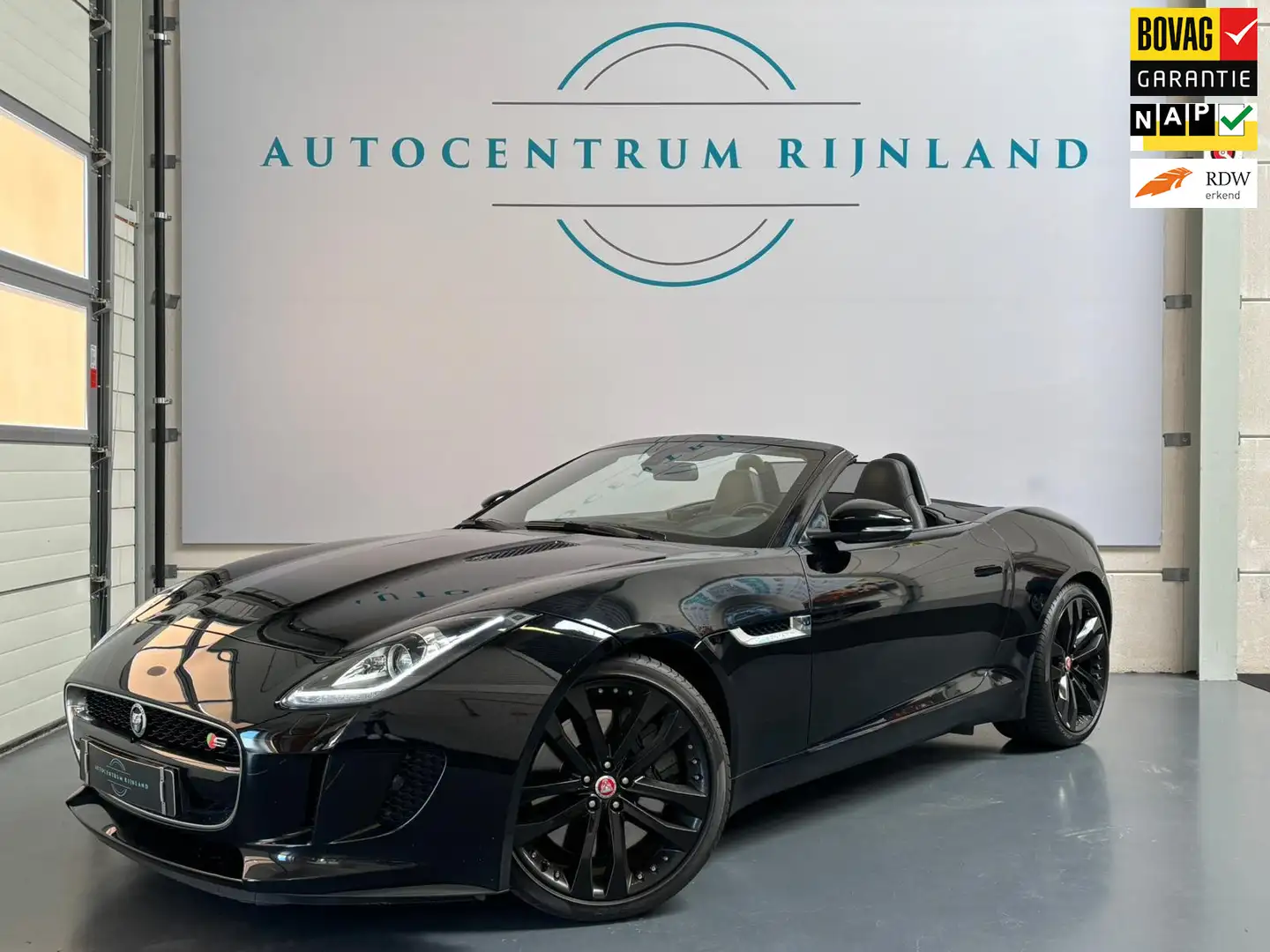Jaguar F-Type 3.0 V6 S Convertible BOVAG GARANTIE Negro - 1