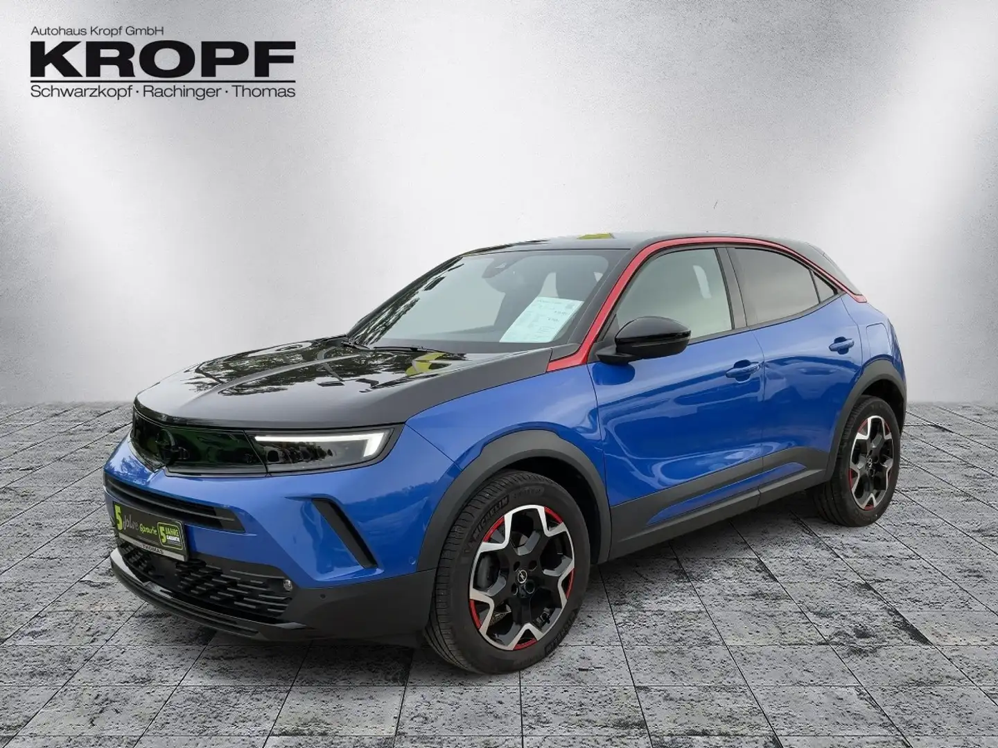 Opel Mokka 1.2 Turbo **Kamera, LED, Navi, Alu** Blau - 2