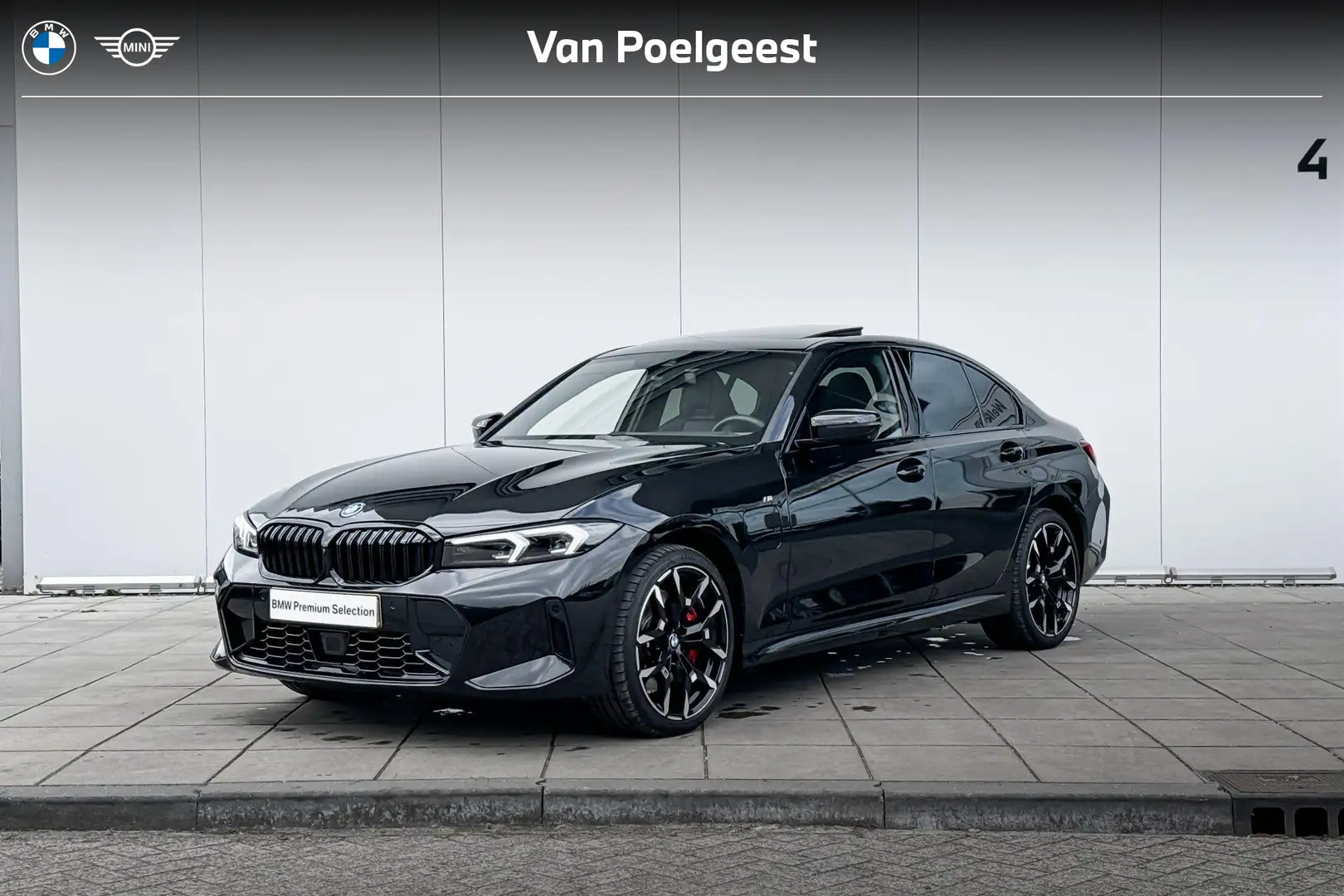 BMW 330 3 Serie Sedan 330e M-Sport / Head Up Display / Com Zwart - 1