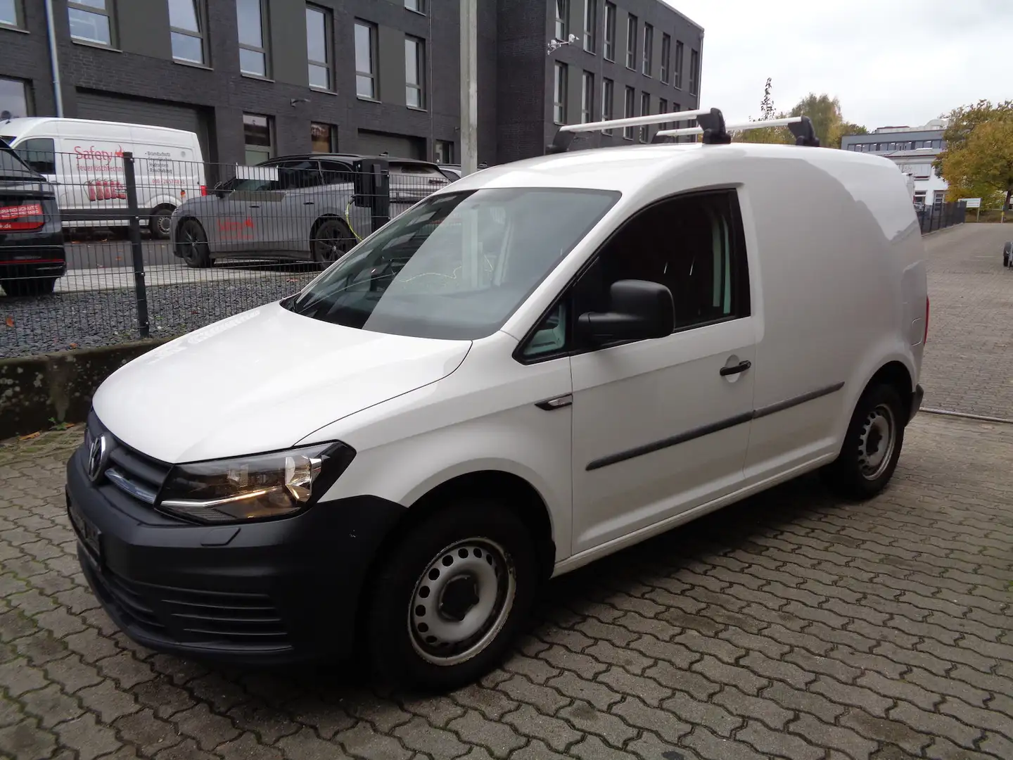 Volkswagen Caddy 2.0 TDI, Klima *Flügeltüren* TÜV neu Weiß - 2