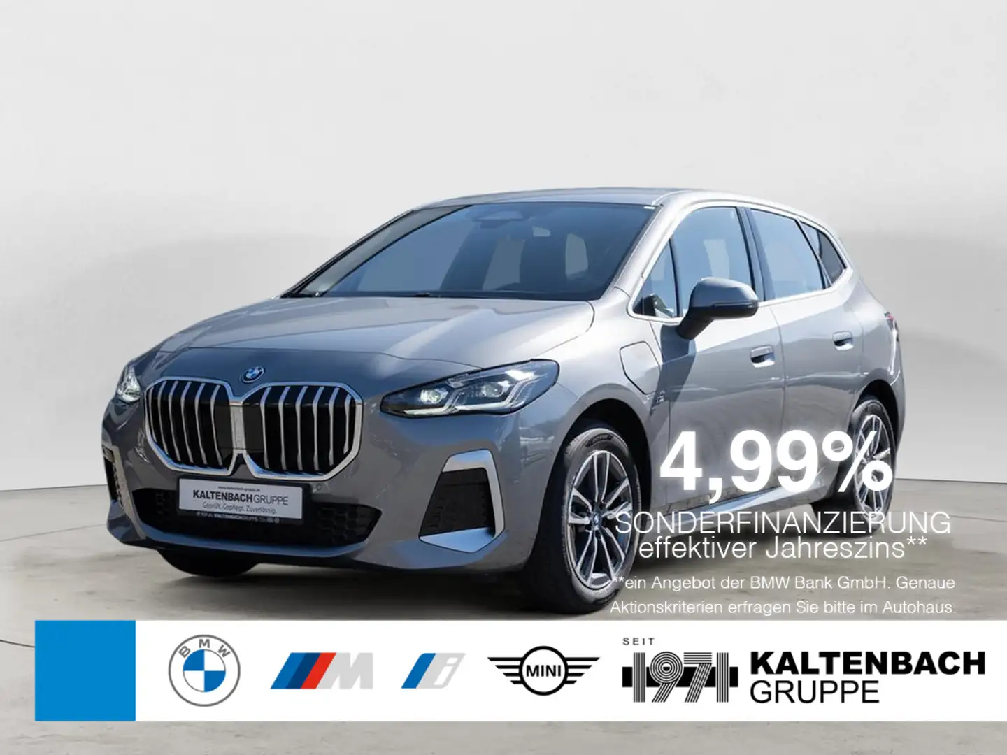 BMW 225 e Active Tourer xDrive M-Sport AHK LED ACC Gris - 1