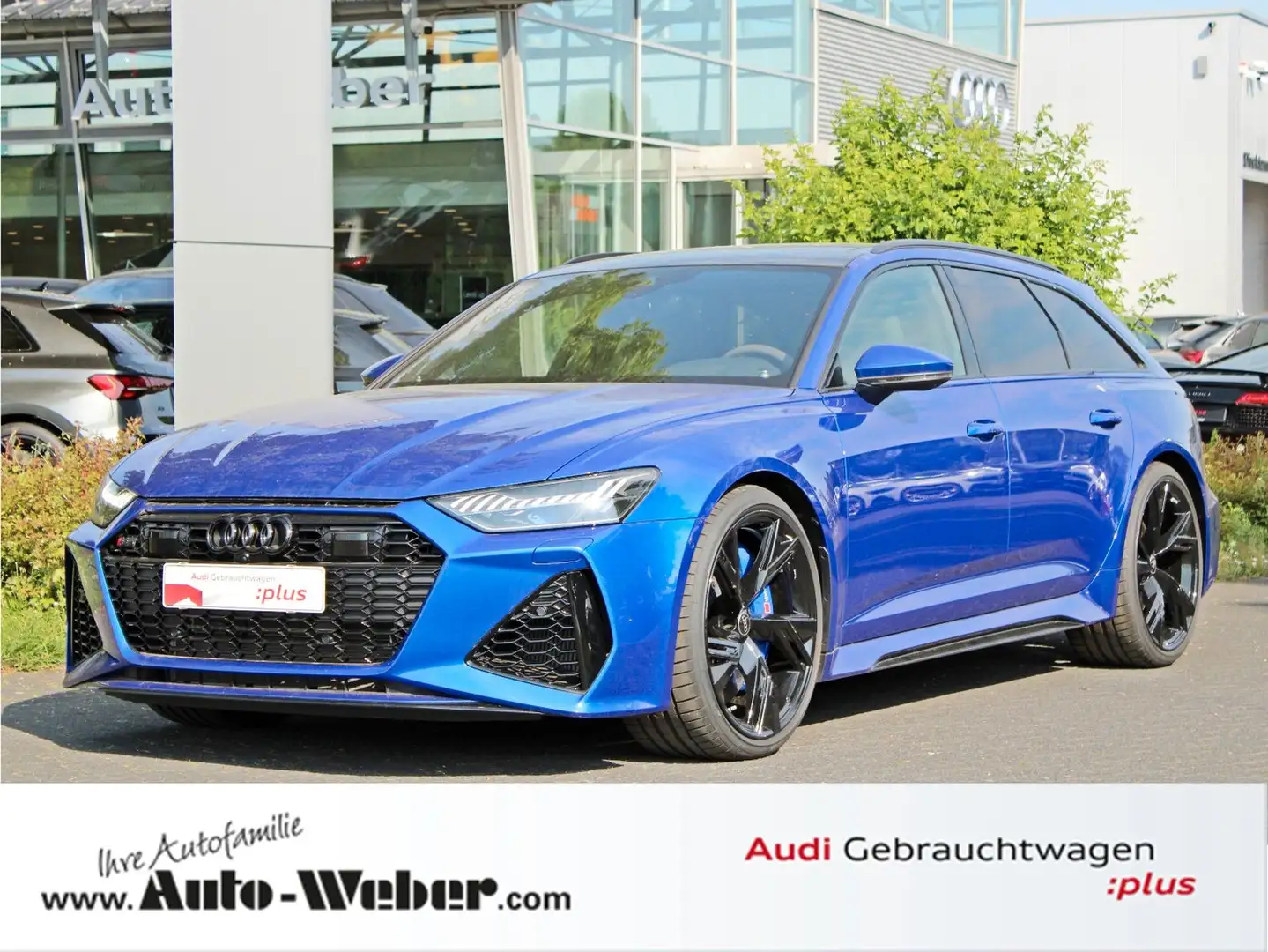 Audi RS6 Avant DYNAMIK+HuD PANO B&O LASER STANDHZ 305 Blau - 1