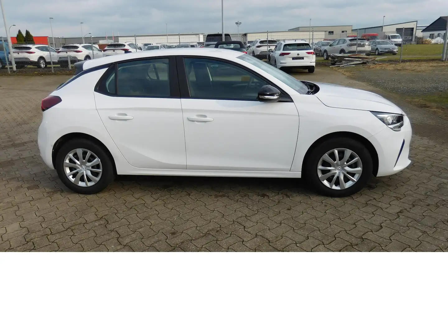 Opel Corsa F 1.2 Edition TSI 4Trg Radio Klima Weiß - 2