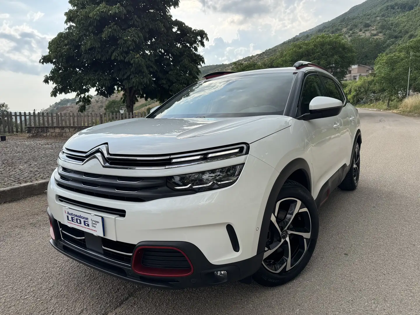 Citroen C5 Aircross 1.5 BlueHdi 130cv Feel Pack..Navi..Pelle..Full-Led Weiß - 1