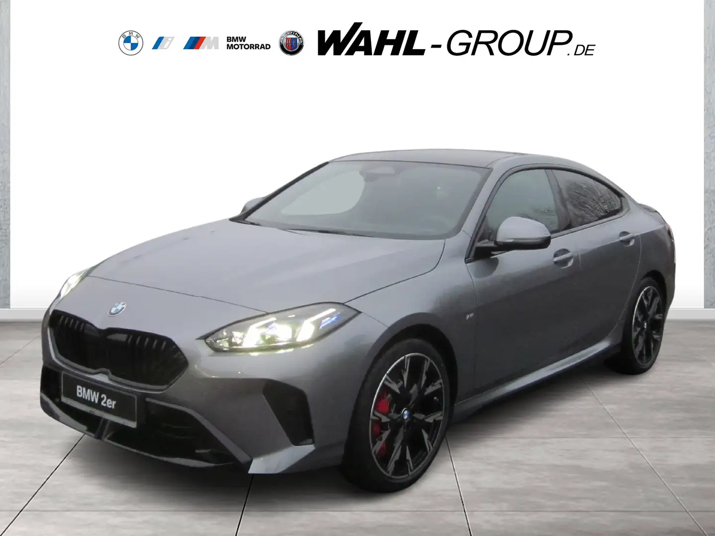 BMW 220 d Gran Coupé M Sport Pro AHK HeadUp HarmanKardon Grau - 1